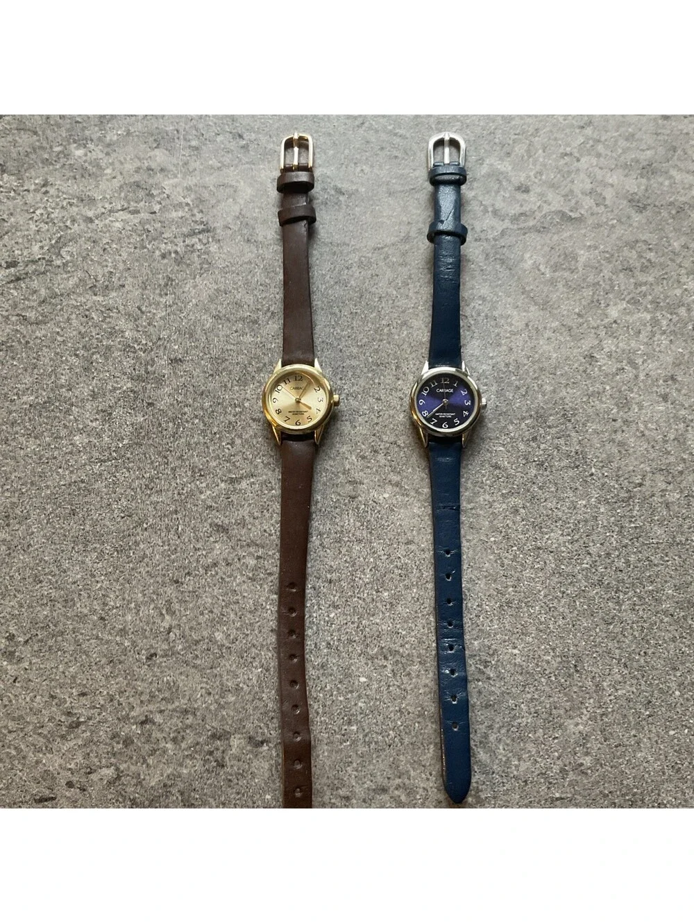Pair Of Carriage By Timex Womens Watches Both Watches Run Great A19
